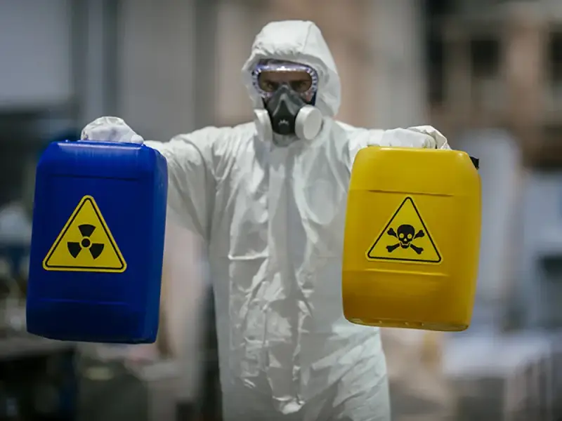 Biohazard Cleanup professionals at work in Tahlequah